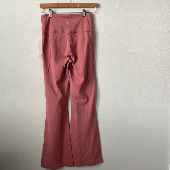 NWT Lululemon Groove Pant Flare Super High-Rise *Nulu Brier Rose Size 12 - Picture 5 of 9